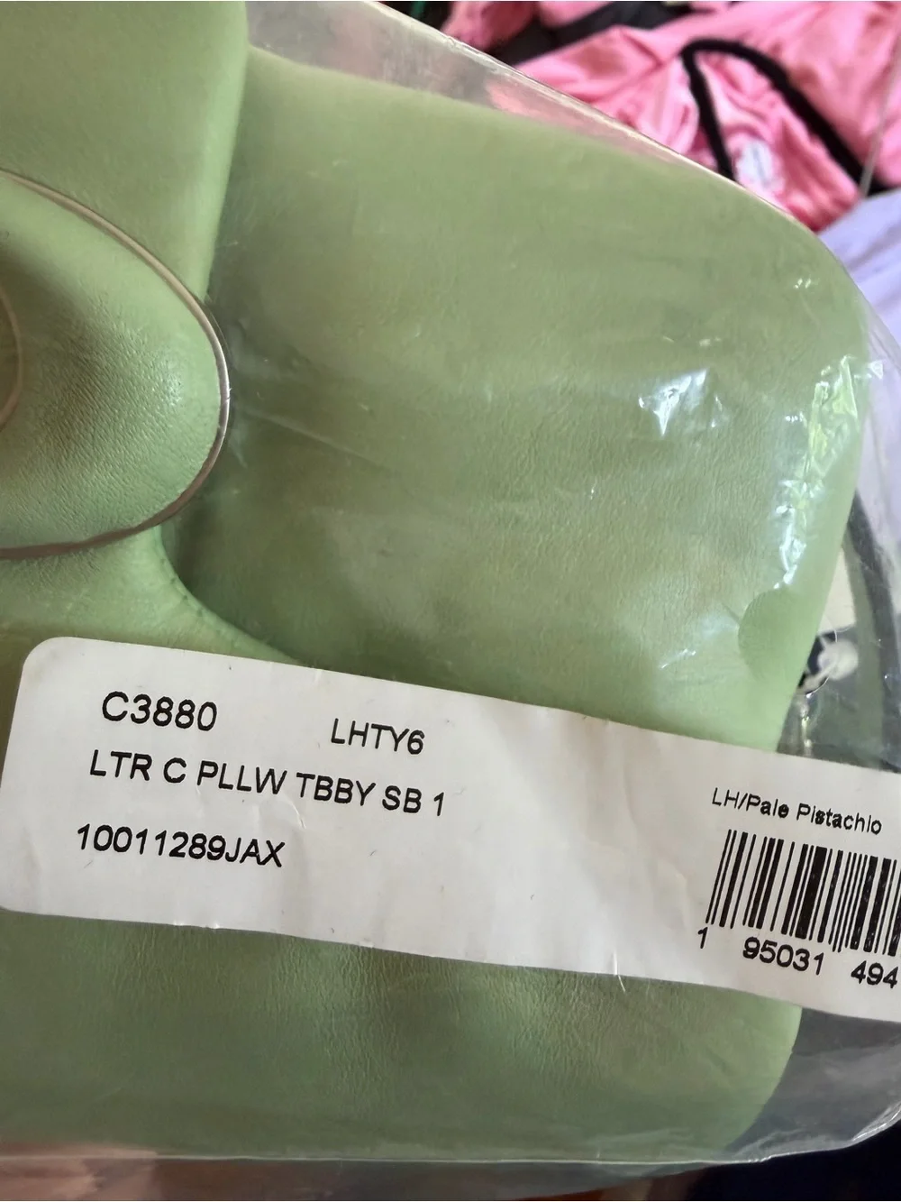 COACH pillow tabby bag 18 pistachio green Light Green purse $395 BRAND NEW